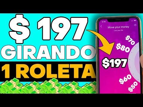 NOVO Aplicativo PAGANDO – GIRE ESTA ROLETA E GANHE R$197 À VISTA App para Ganhar Dinheiro COMPROVADO