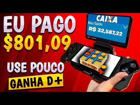 [EU TE PAGO] Aplicativo Pagando R$801,09 Para JOGAR – Melhor APP Para Ganhar dinheiro de 2022