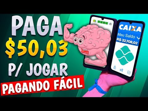 LIBERADO Aplicativo Pagando Para JOGAR App de Ganhar Dinheiro Online