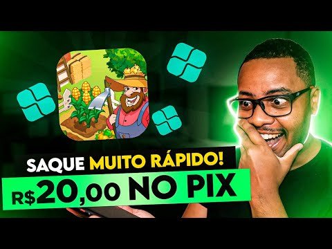 Hoje é dia do Farm Winner: aplicativo pagando com jogo de agricultor!