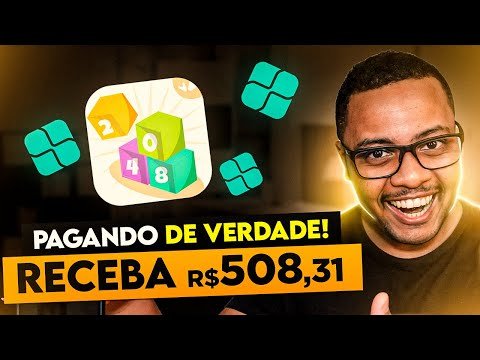 Vamos ver agora o 2048: aplicativo para ganhar dinheiro com jogos de mesclar peças!