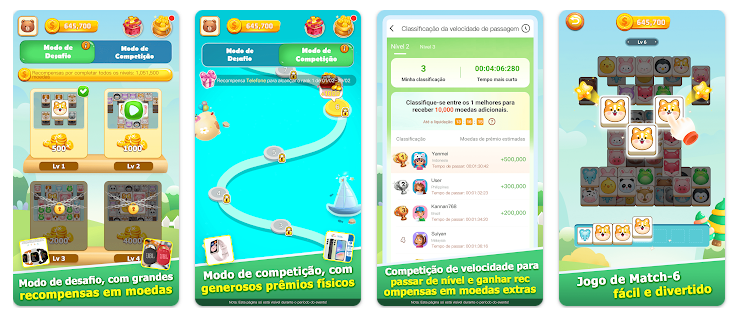 FunMatch: Jogo Match-3 para Ganhar Aplicativo Para Dinheiro Online
