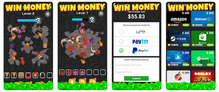 App Play Store Cash Match 3D:Win Real Money – Ganhe Já