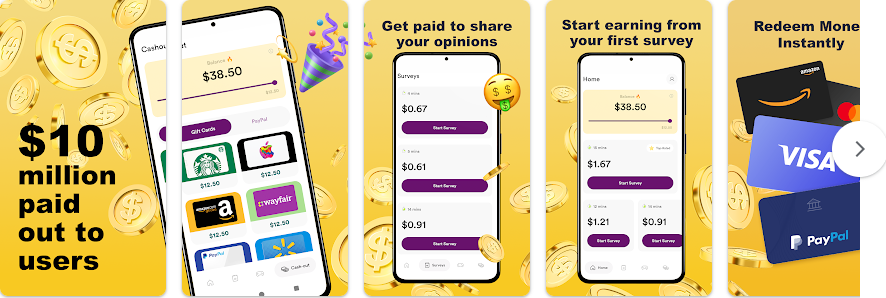 Golden Surveys – Make Money: Ganhe Dinheiro Online