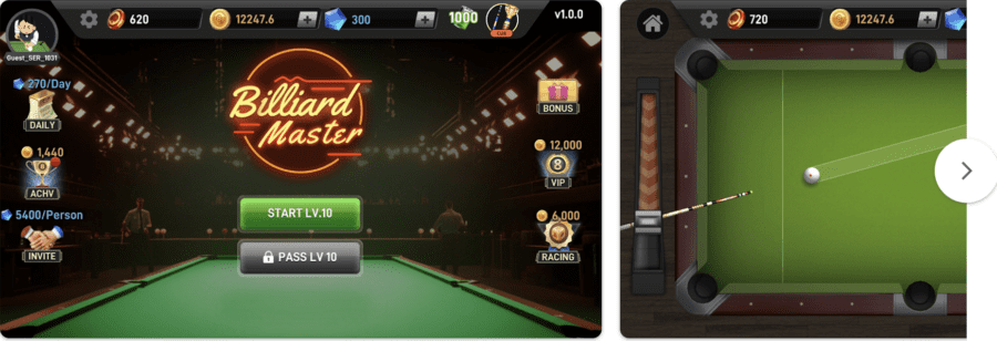BilliardMaster: Transforme Sua Habilidade em Bilhar em Renda Extra com um Aplicativo que Paga!